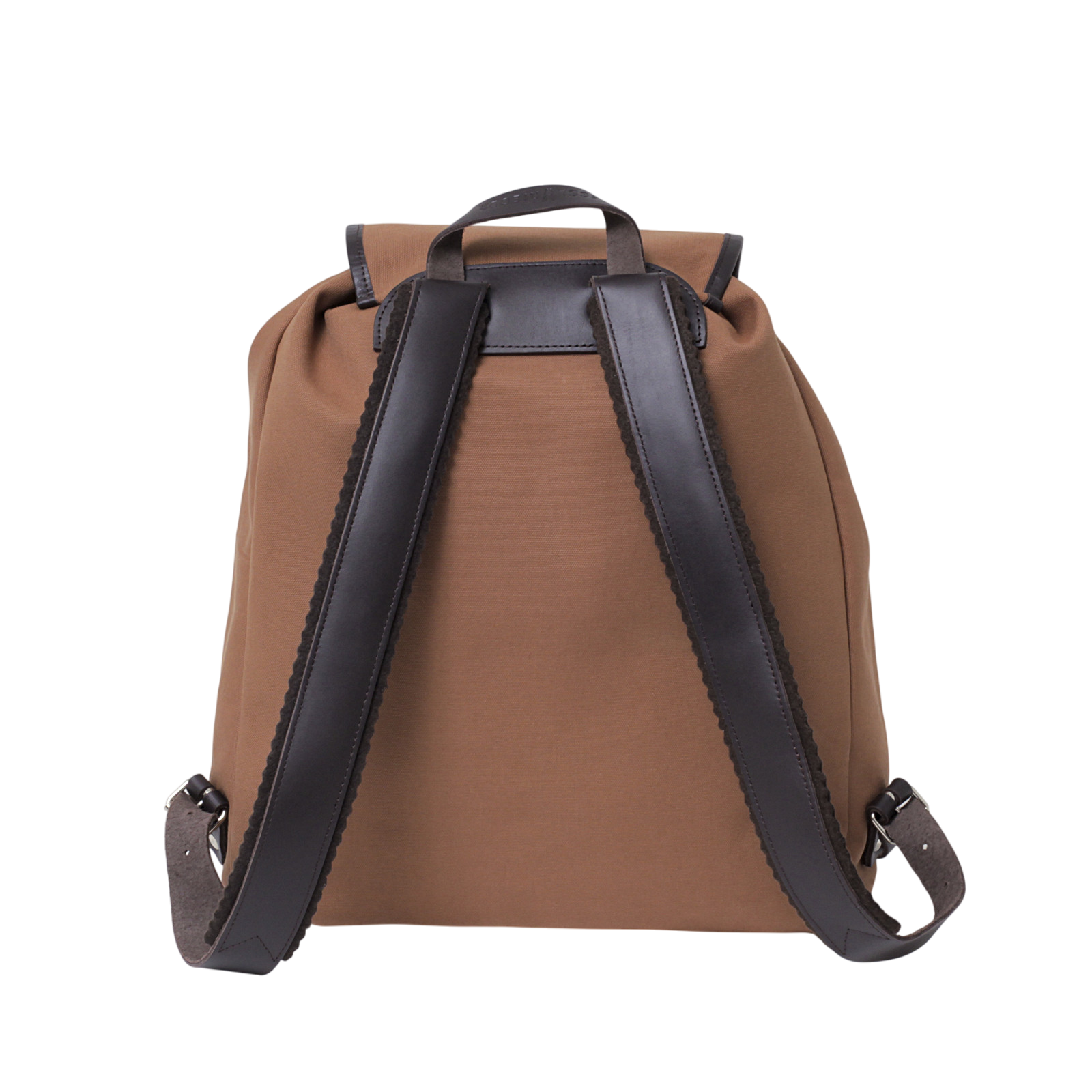 Georg mahogany backpack, brown leather
