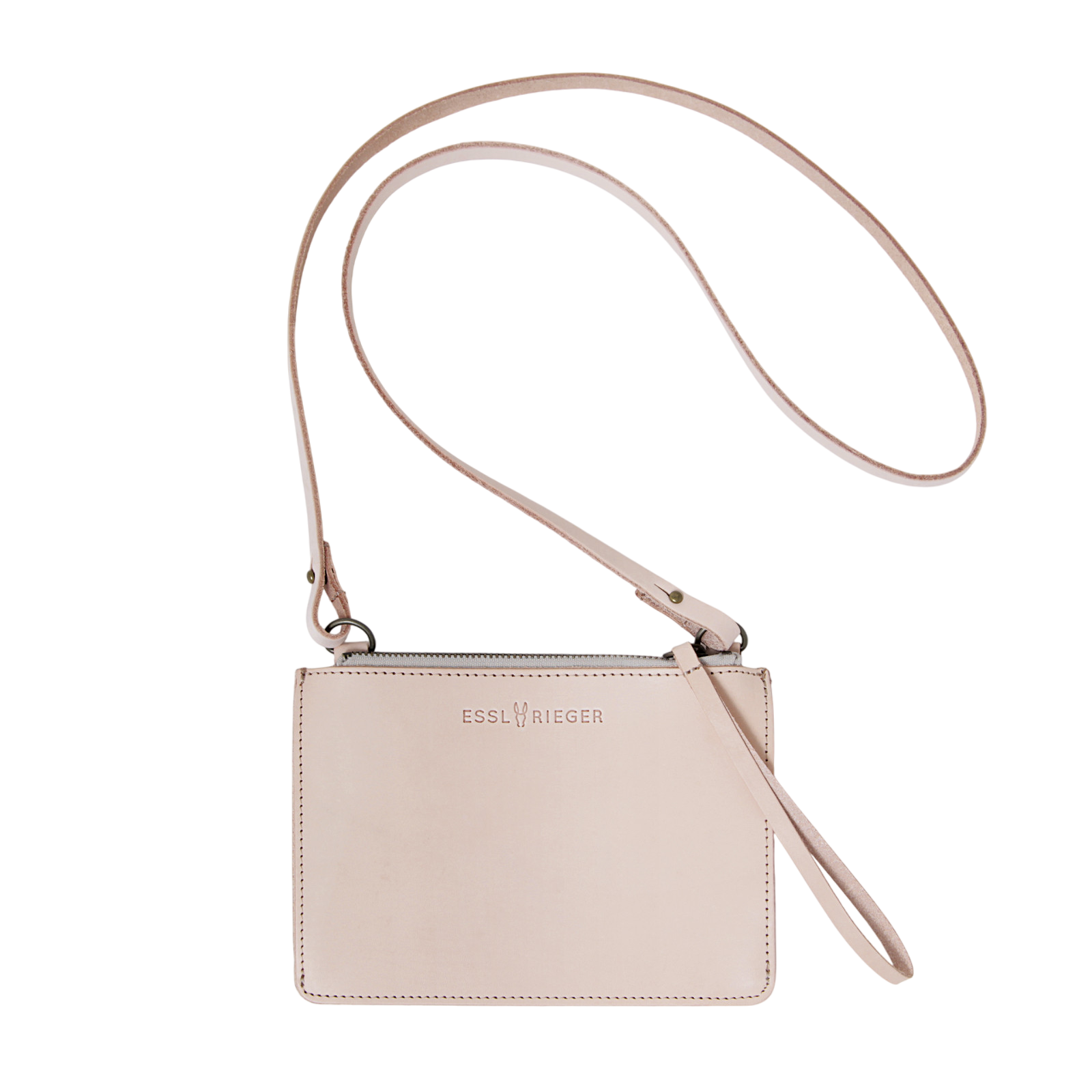 Clutch Chelsea Leder Natur