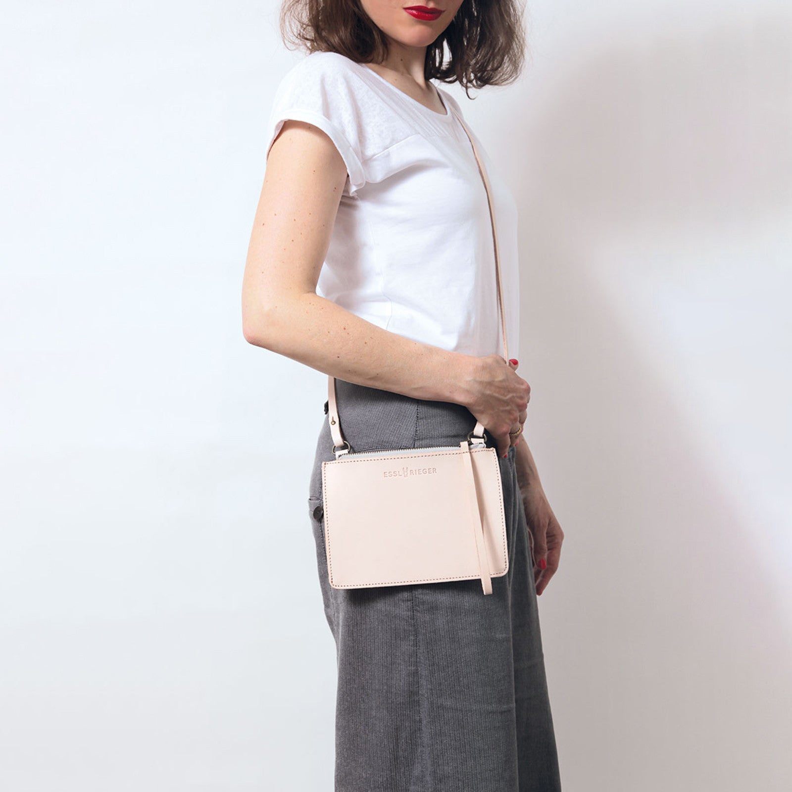 Clutch Chelsea leather nature