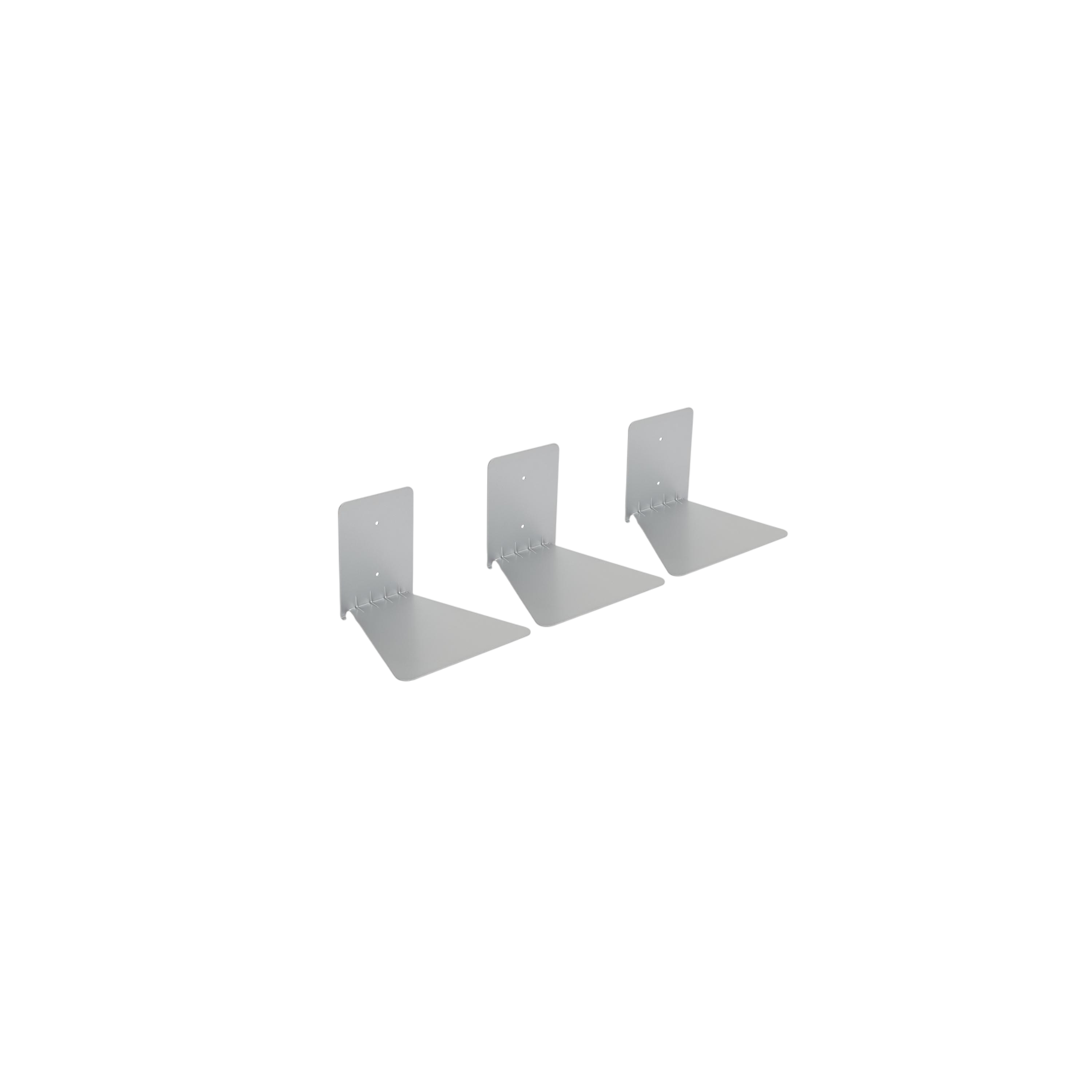 Etagère murale Conceal set de 3, argenté