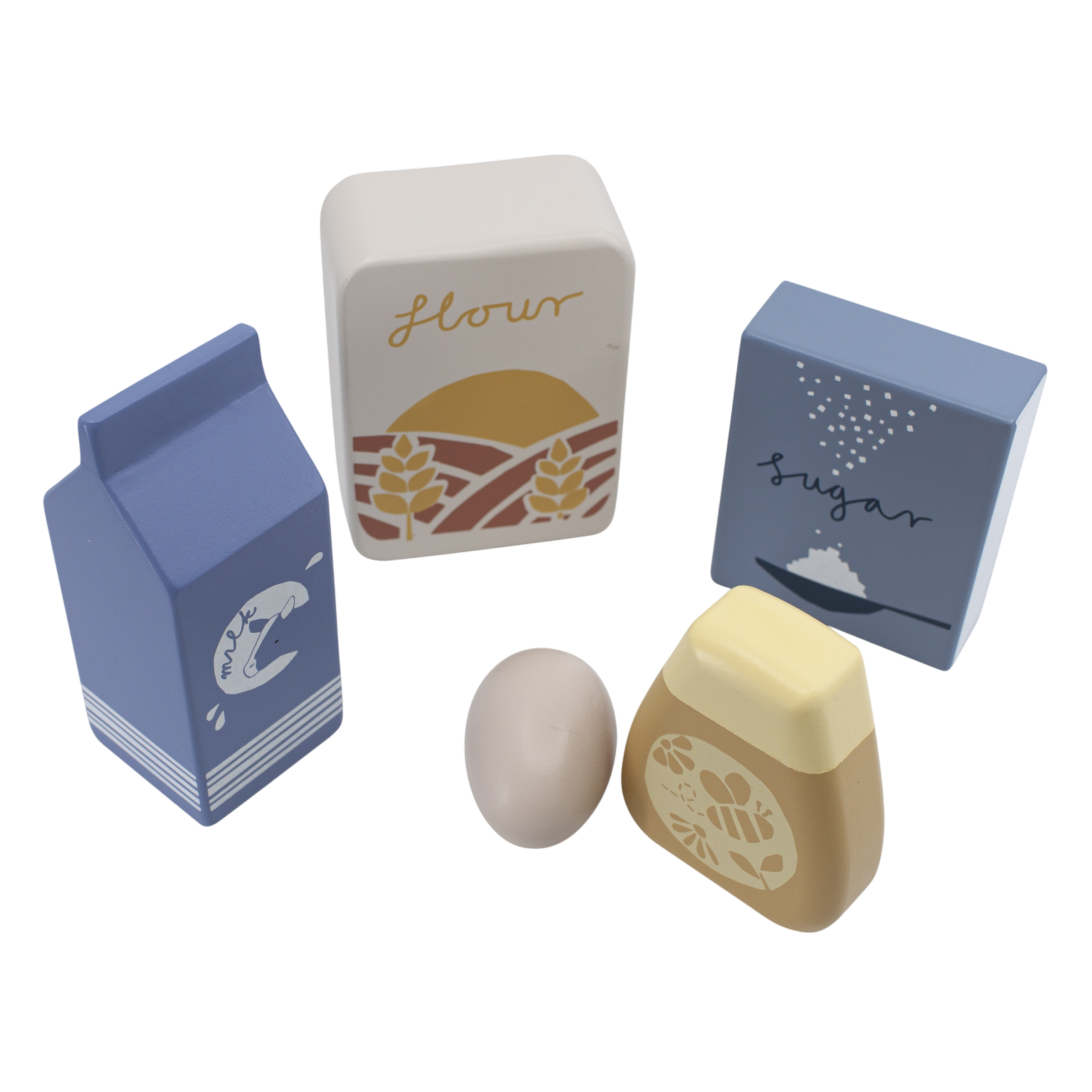 Spielzeuglebensmittel aus Holz