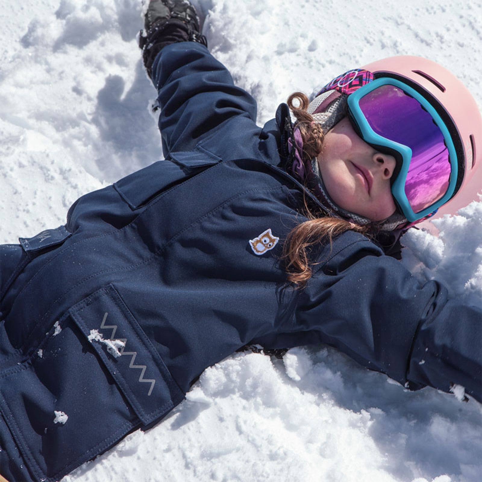 Skijacke Mission True navy