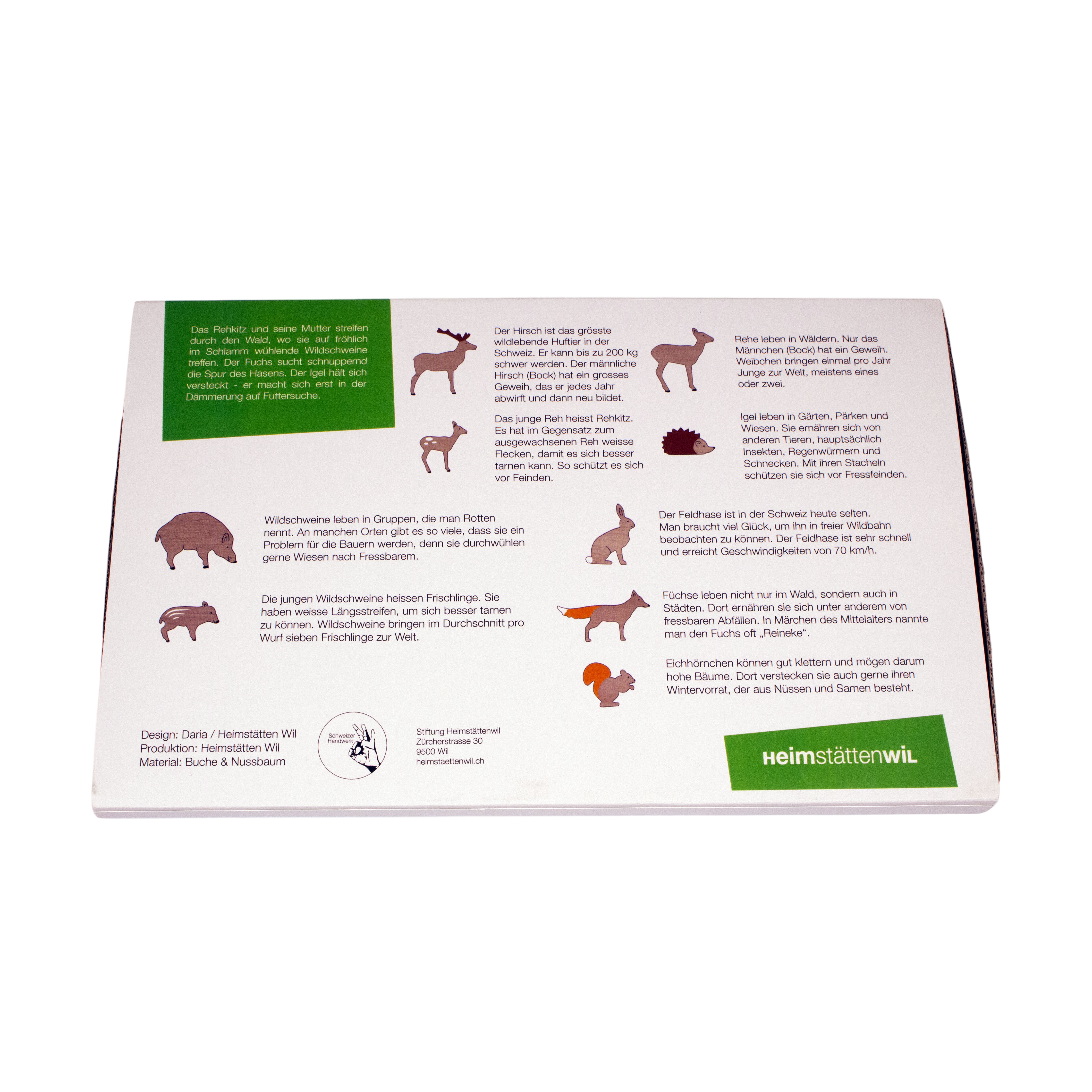 Assortiment d'animaux de la forêt