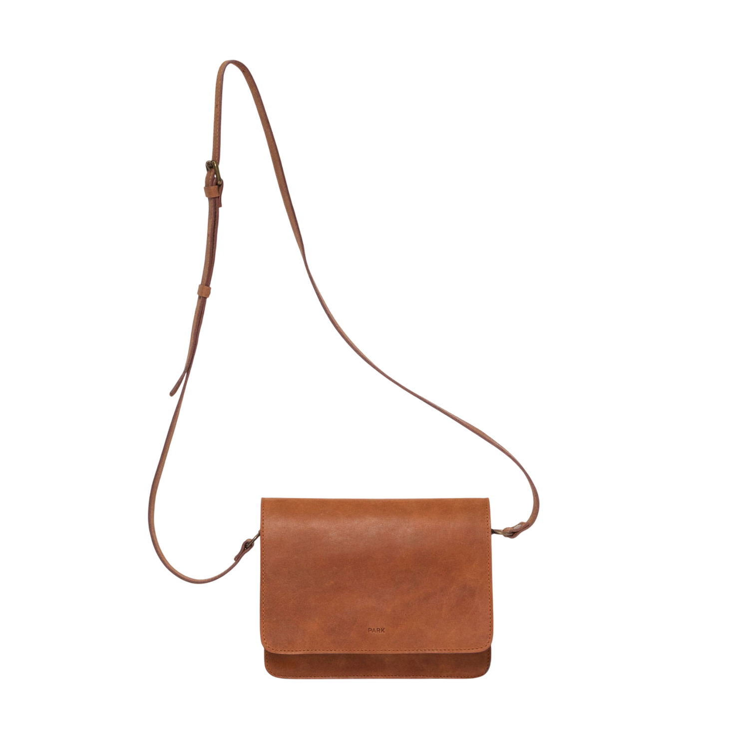 Crossbody Bag Brown 22 x 18 x 5 cm