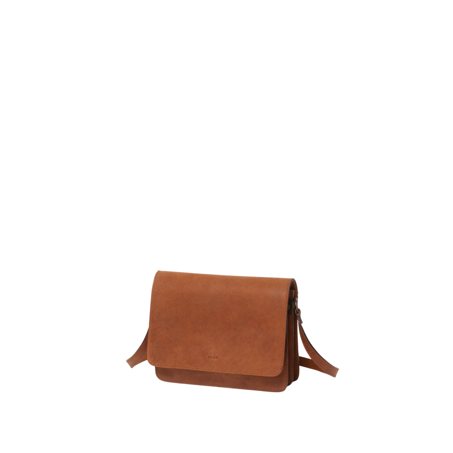 Crossbody Bag Brown 22 x 18 x 5 cm
