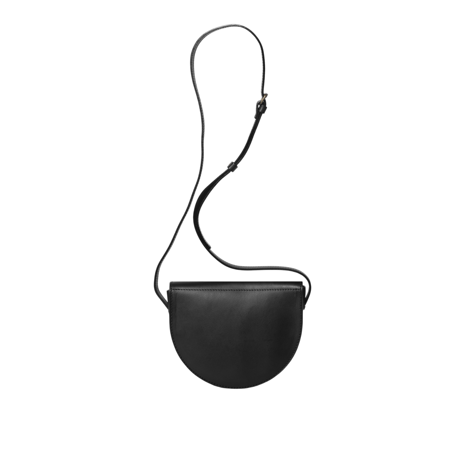Crossbody Bag Halbrund Black