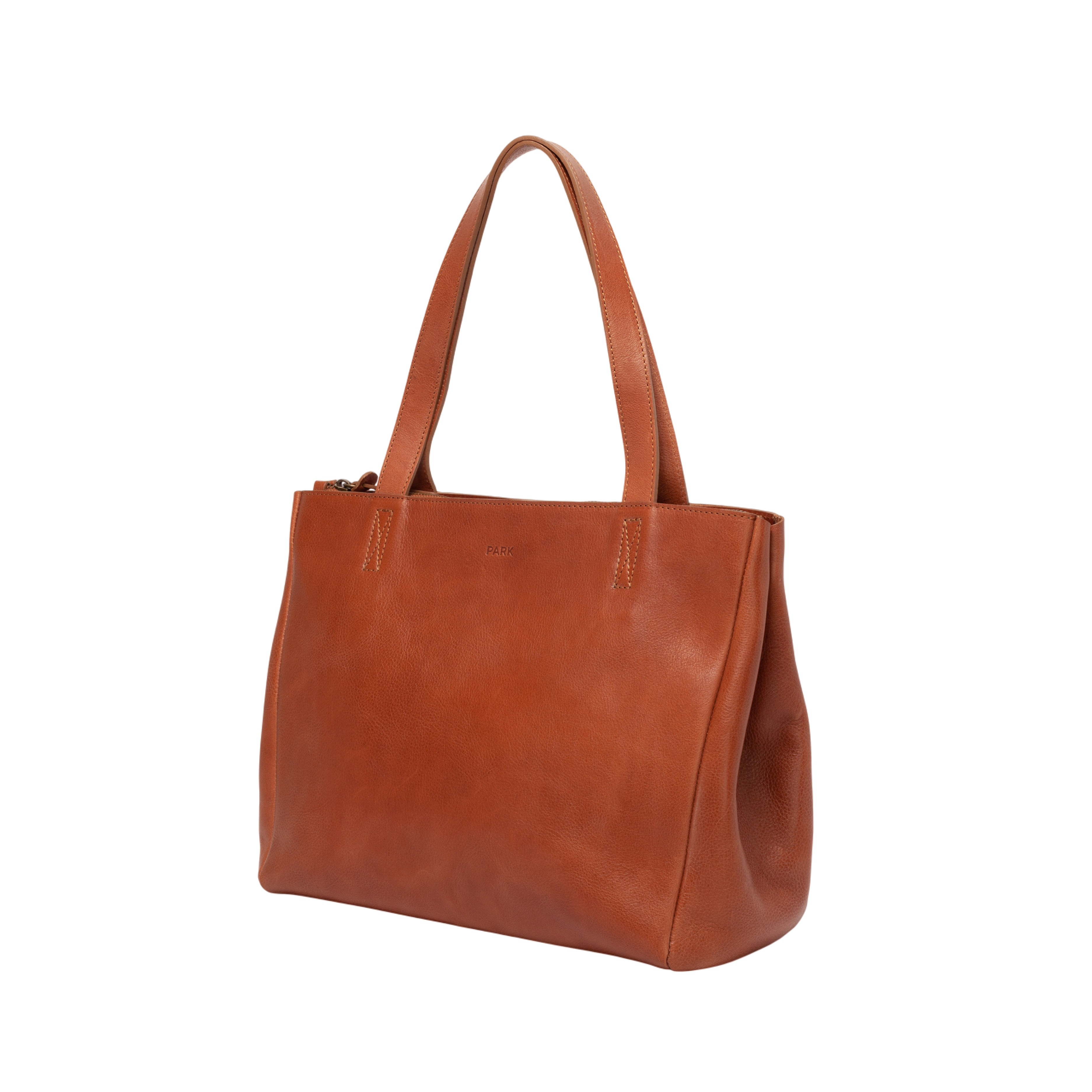 Tote Bag ZIP Brown