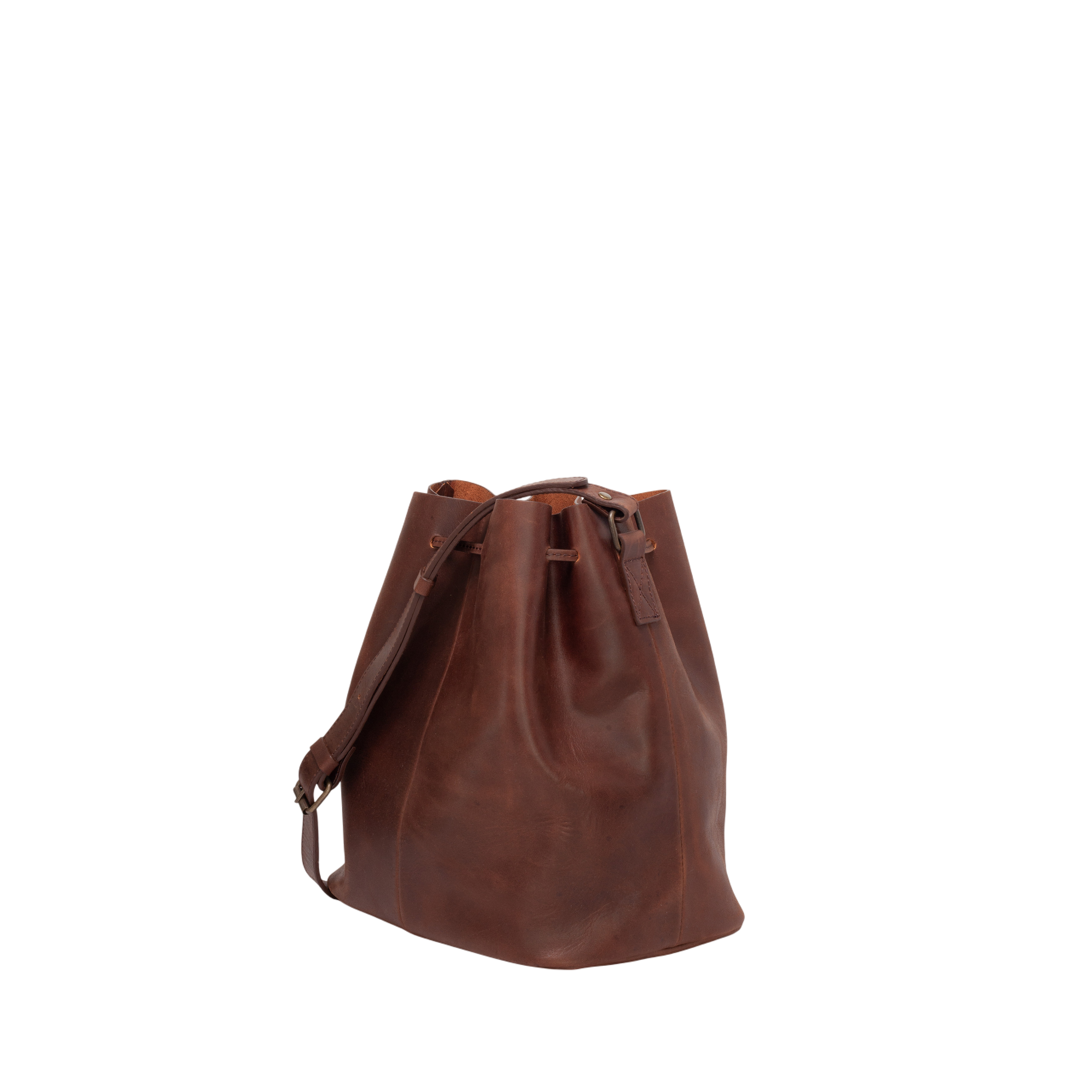 Bucket Bag Dark-Brown
