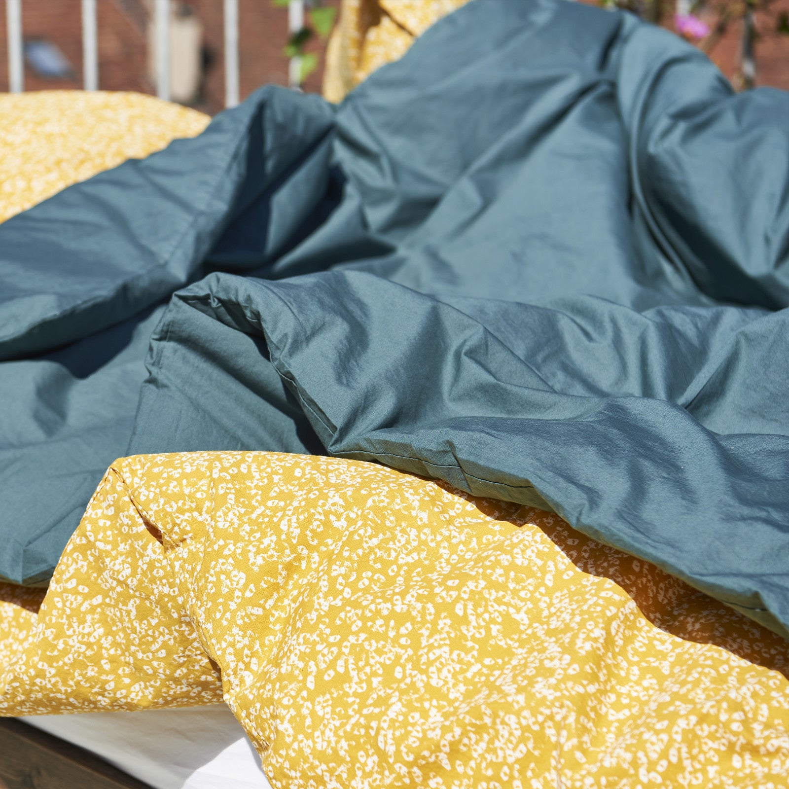 Comforter cover Louise dark green