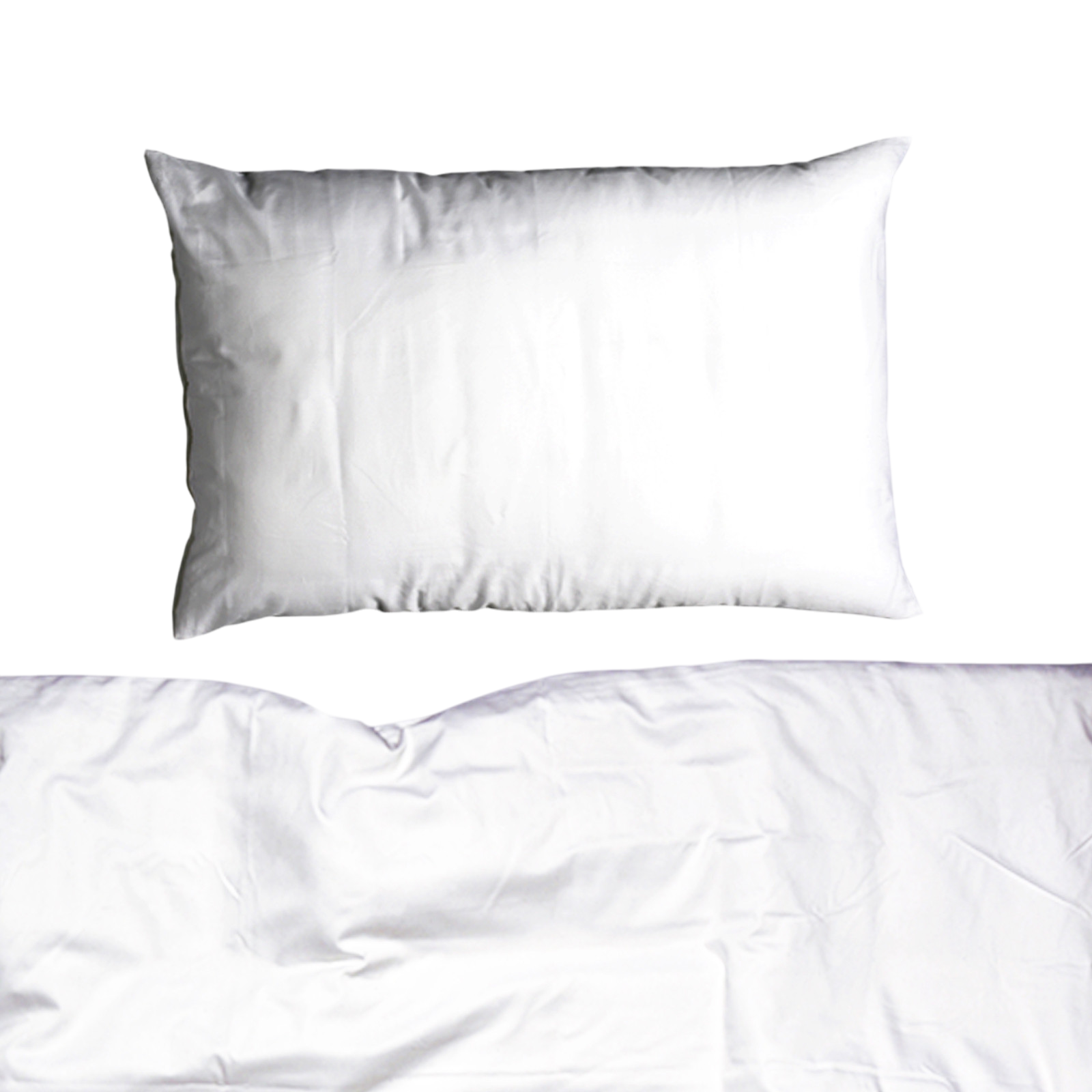 Louise blanc, taie d'oreiller 50x70 cm