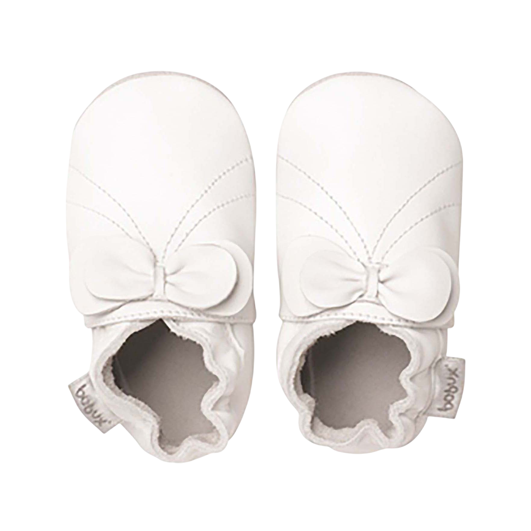 Bobux White Bow