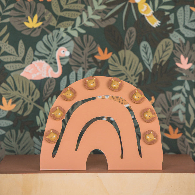 Hakuna Rainbow Magnetic Board - Standing - Powder Pink