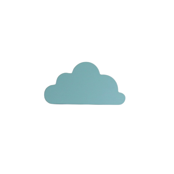 Dreams clouds wall decoration - Mint