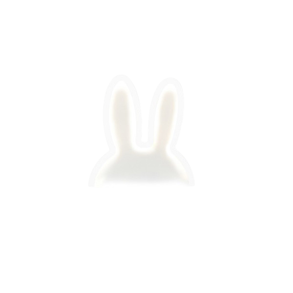 Petite lampe d'ambiance LED Miffy - Blanc