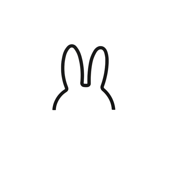 Miffy LED mood light small - black