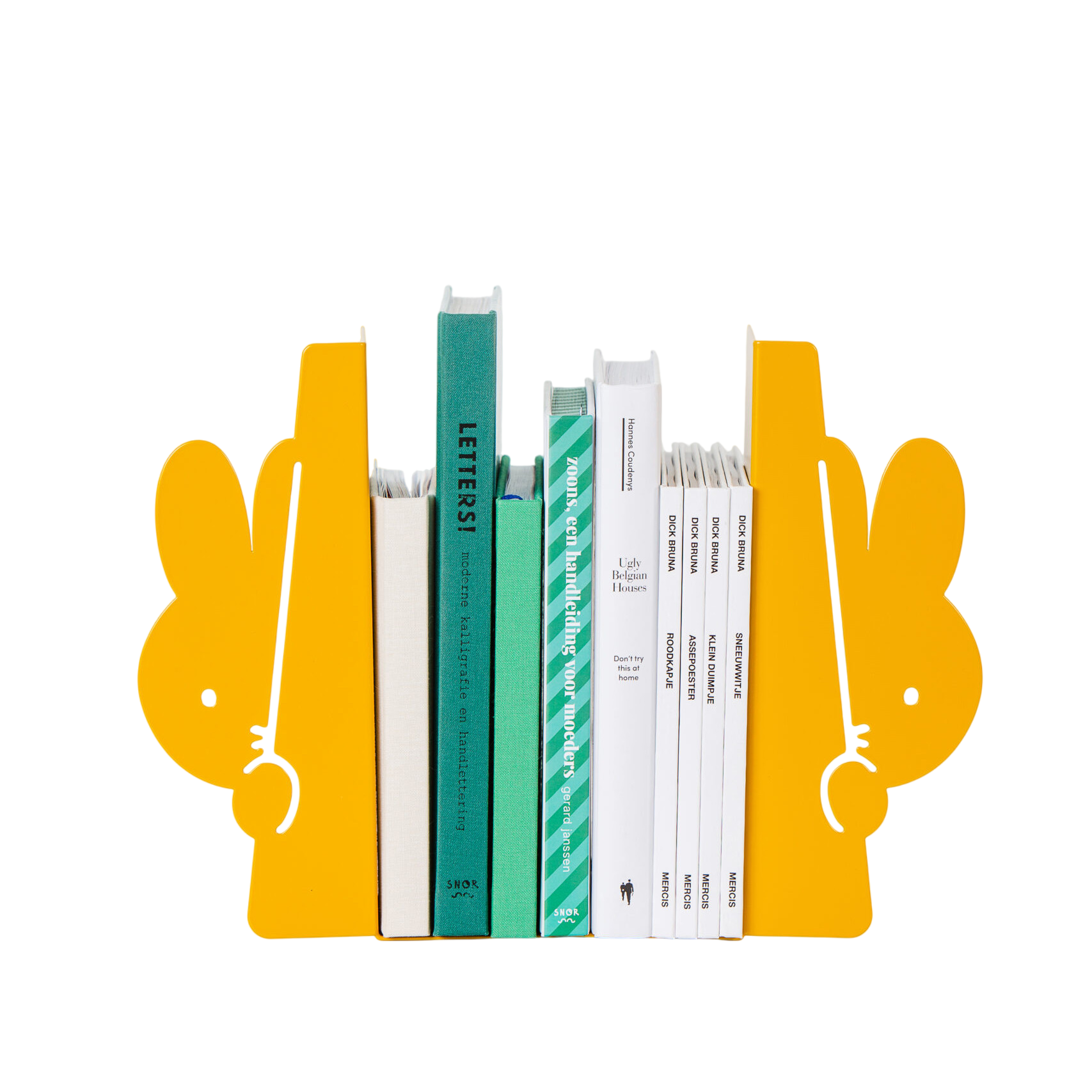 Miffy Peek-a-boo bookend - yellow