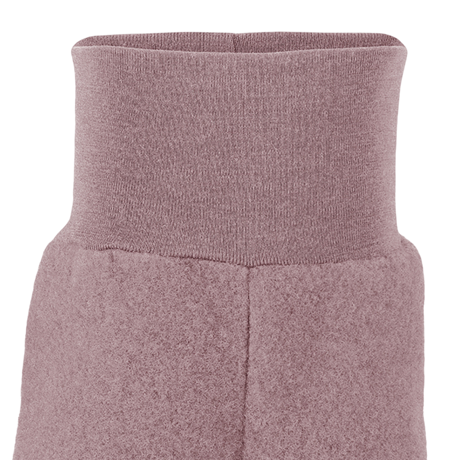 Baby pants merino wool rosewood melange