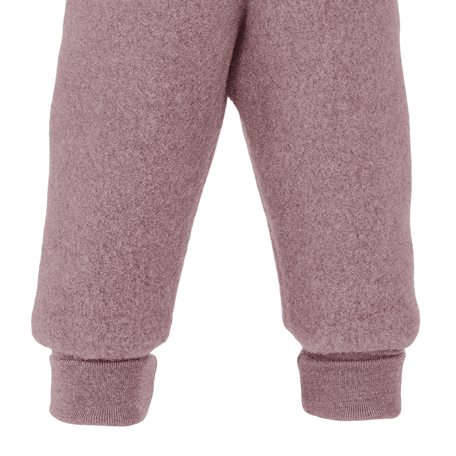 Baby pants merino wool rosewood melange