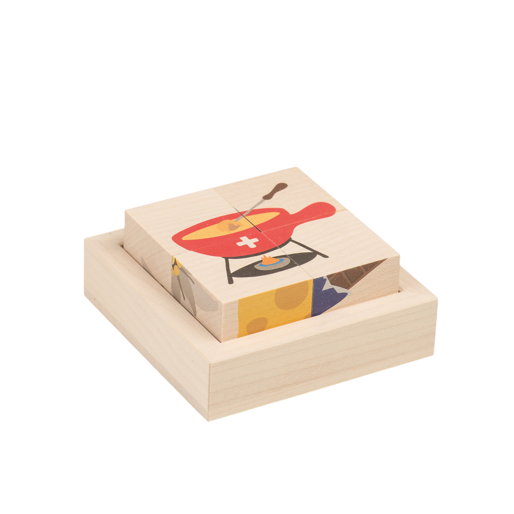 Würfelpuzzle Schweiz