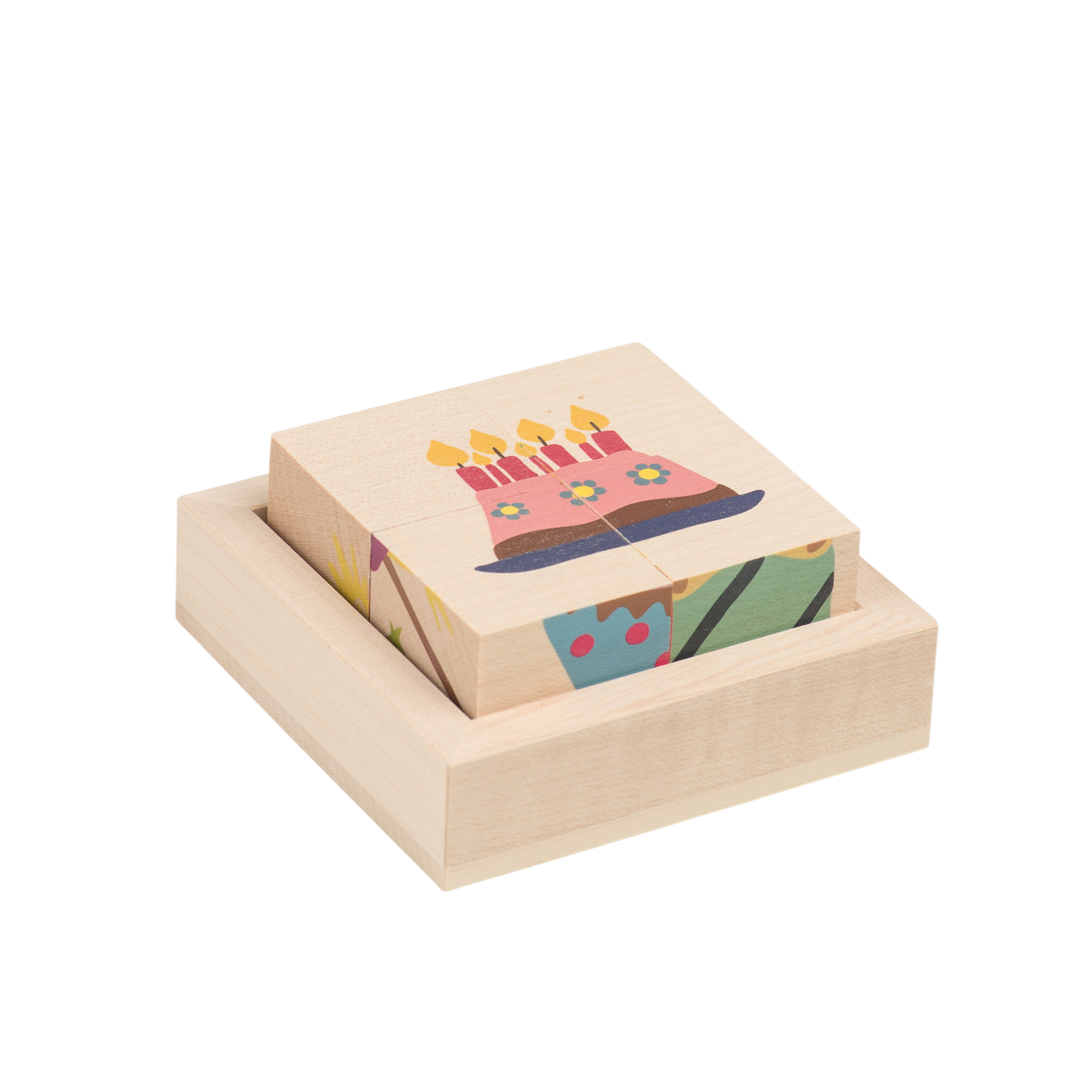 Würfelpuzzle Geburtstag