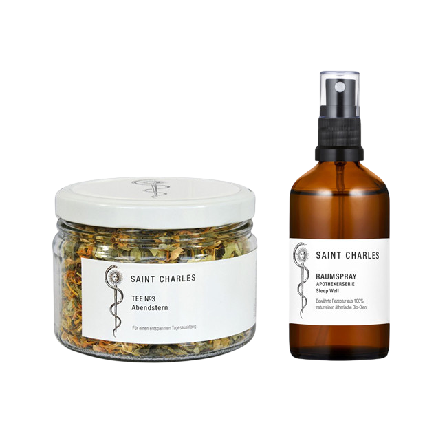 Geschenkset Good Nights - Tee & Aromaspray