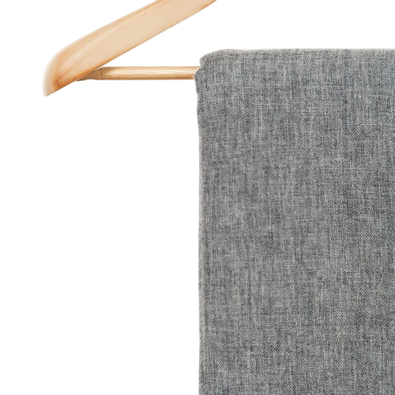 Kaschmir-Woll-Schal grau