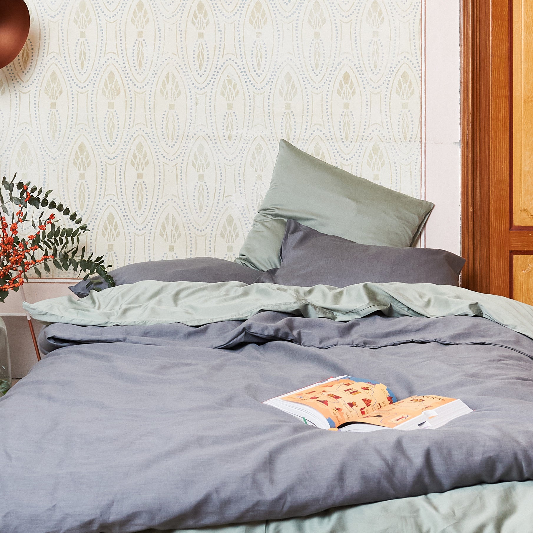 BRAGA stone, Taie d'oreiller 50x70 cm