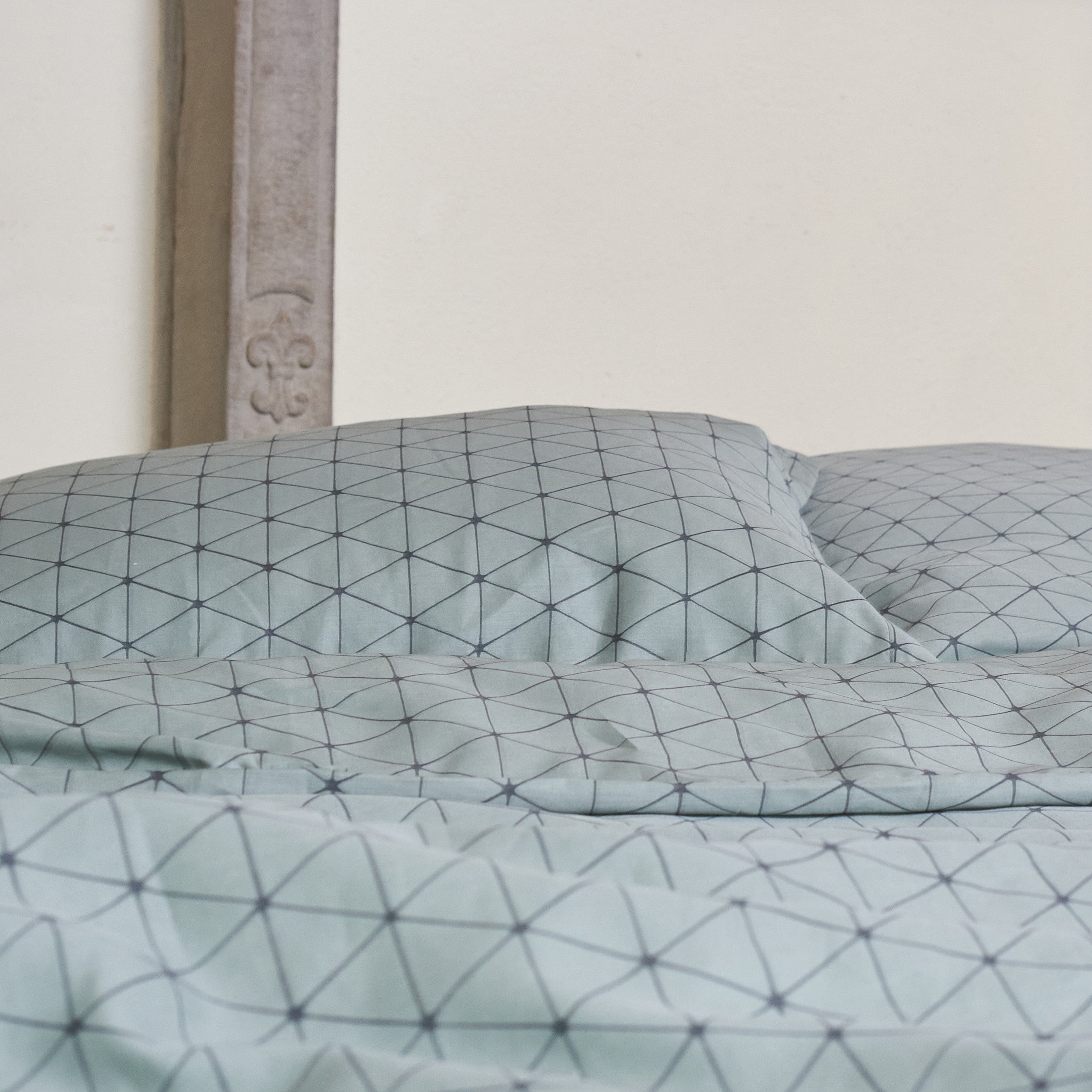 PENICHE eucalyptus, cushion cover 65x65 cm