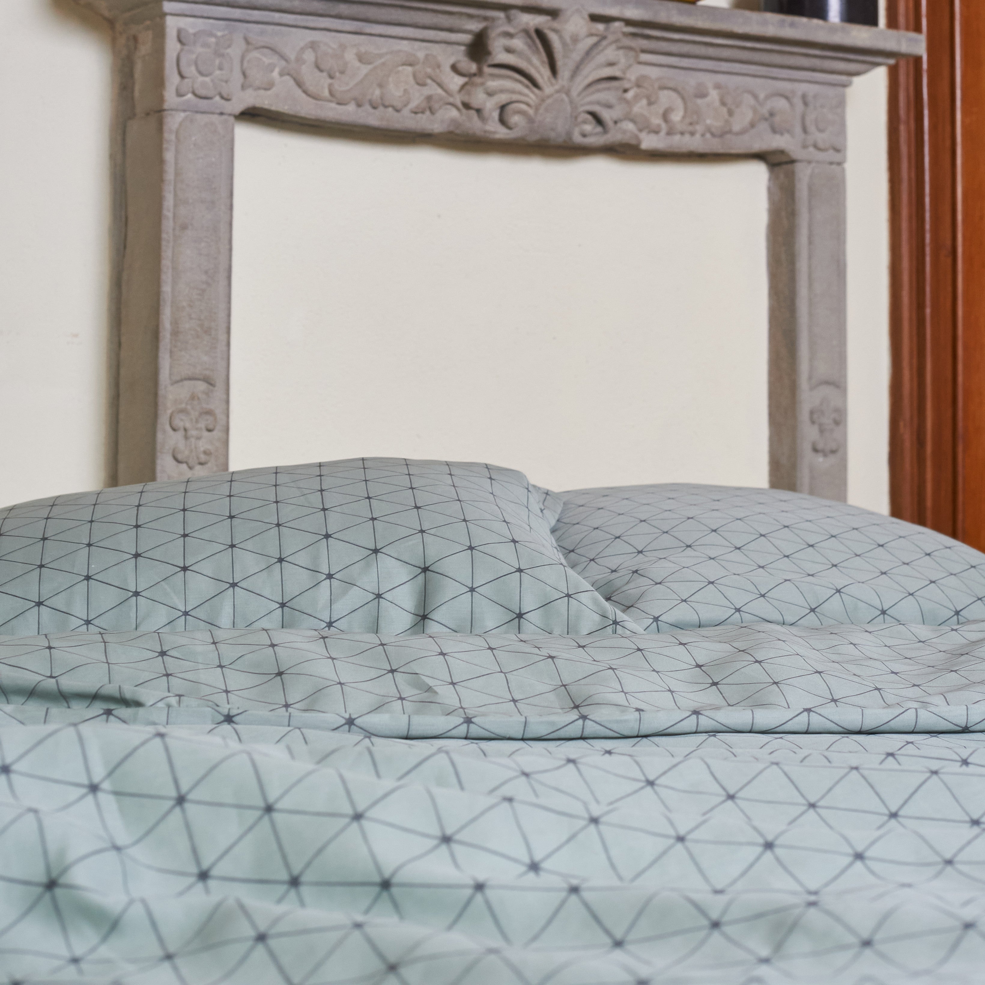 PENICHE eucalyptus, Taie d'oreiller 65x100 cm