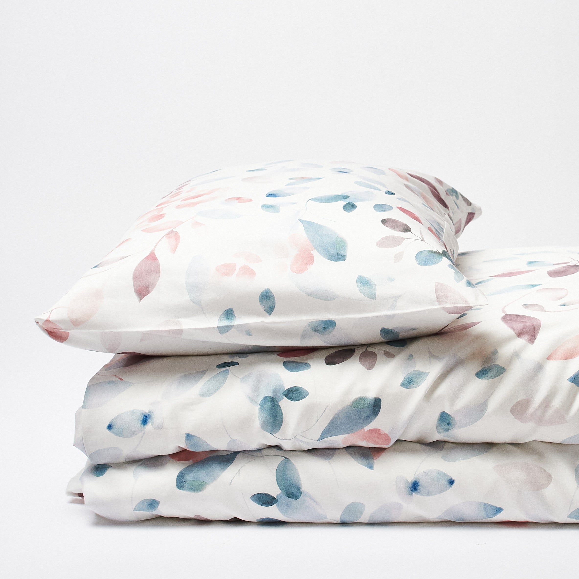 GREINA ocean blue/cassis, cushion cover 65x100 cm