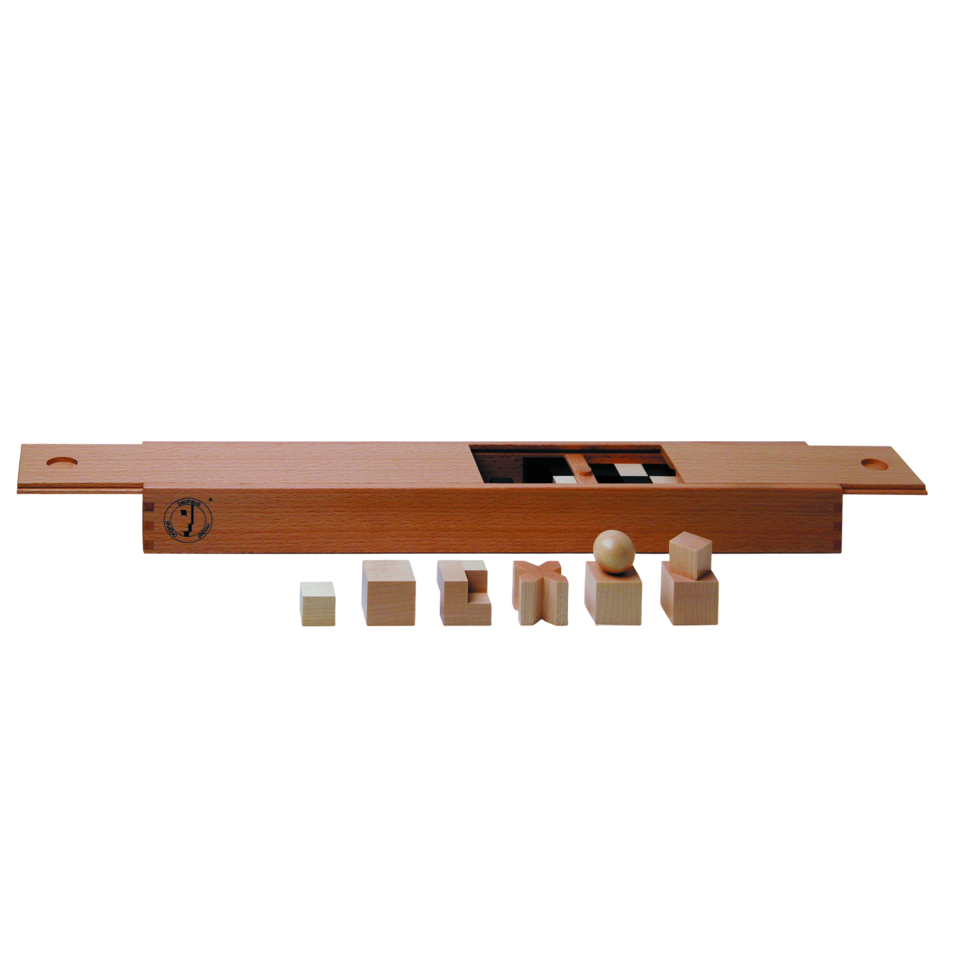 Naef Bauhaus Schachfiguren Holz Josef Hartwig
