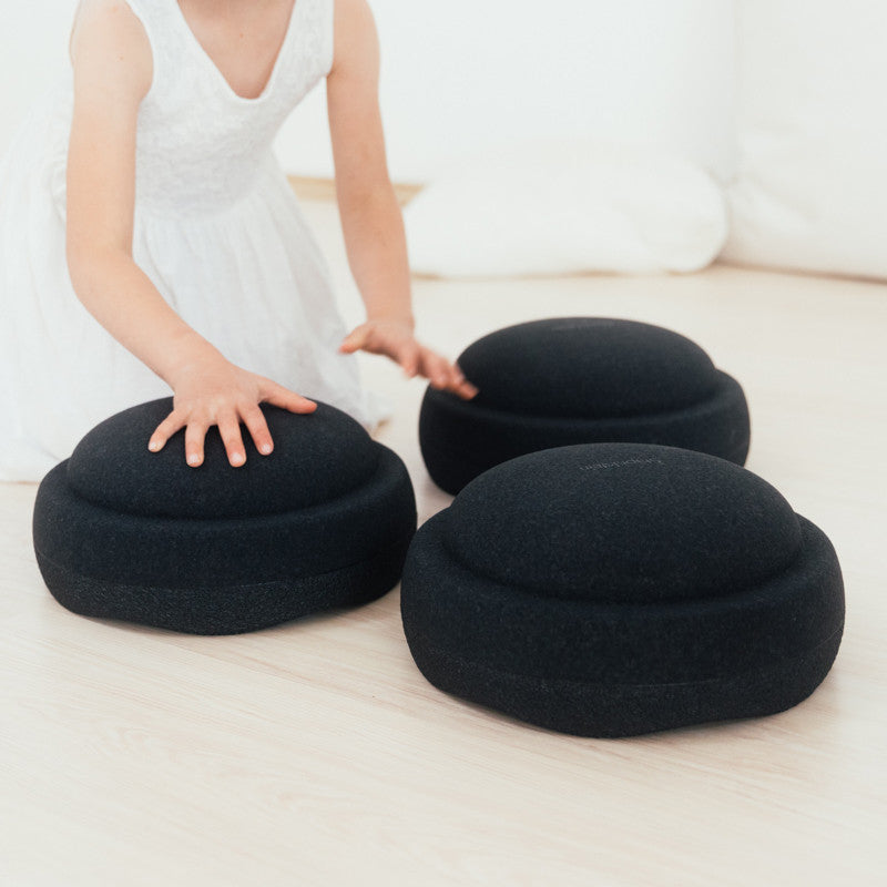 Pierre à empiler noire