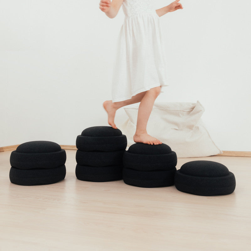 Pierre à empiler noire