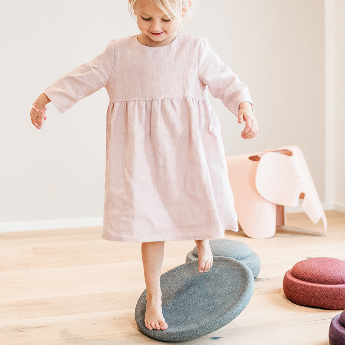 Stacking stone board gray