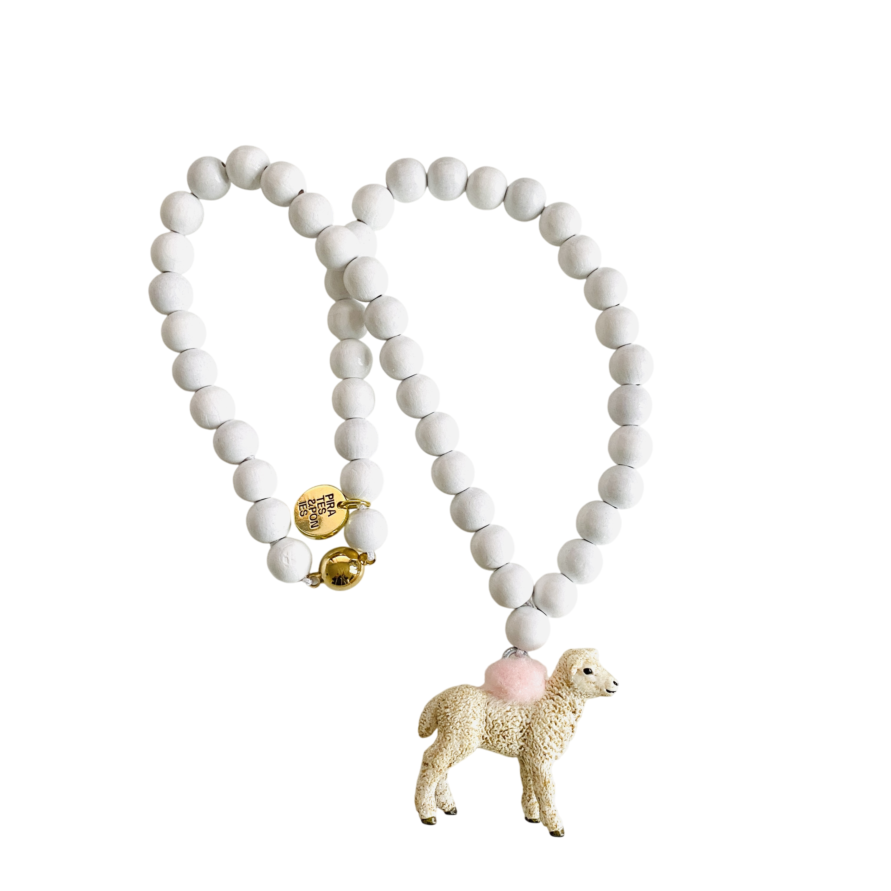 Lucia lamb necklace