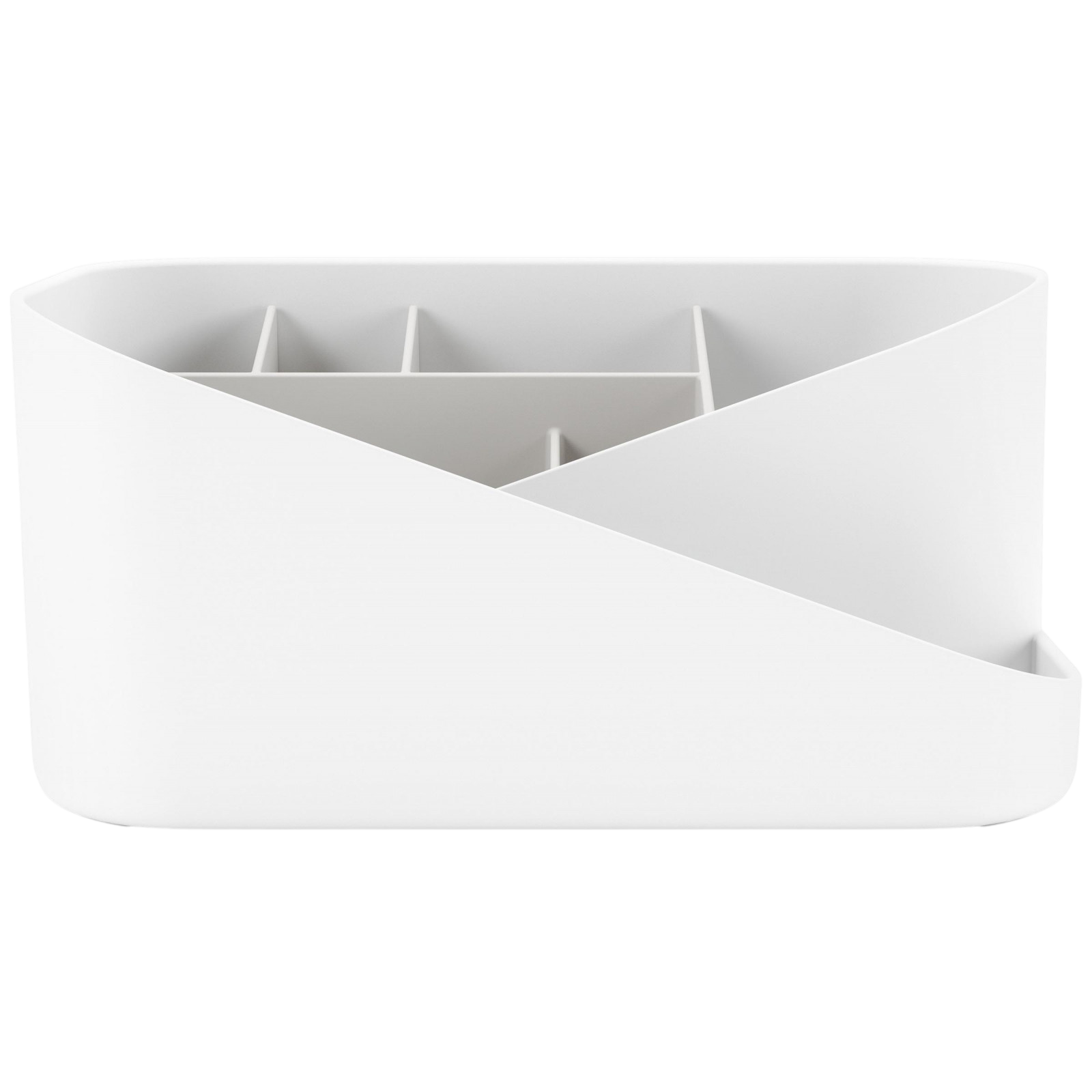 Porte-ustensiles de bain Glam, blanc