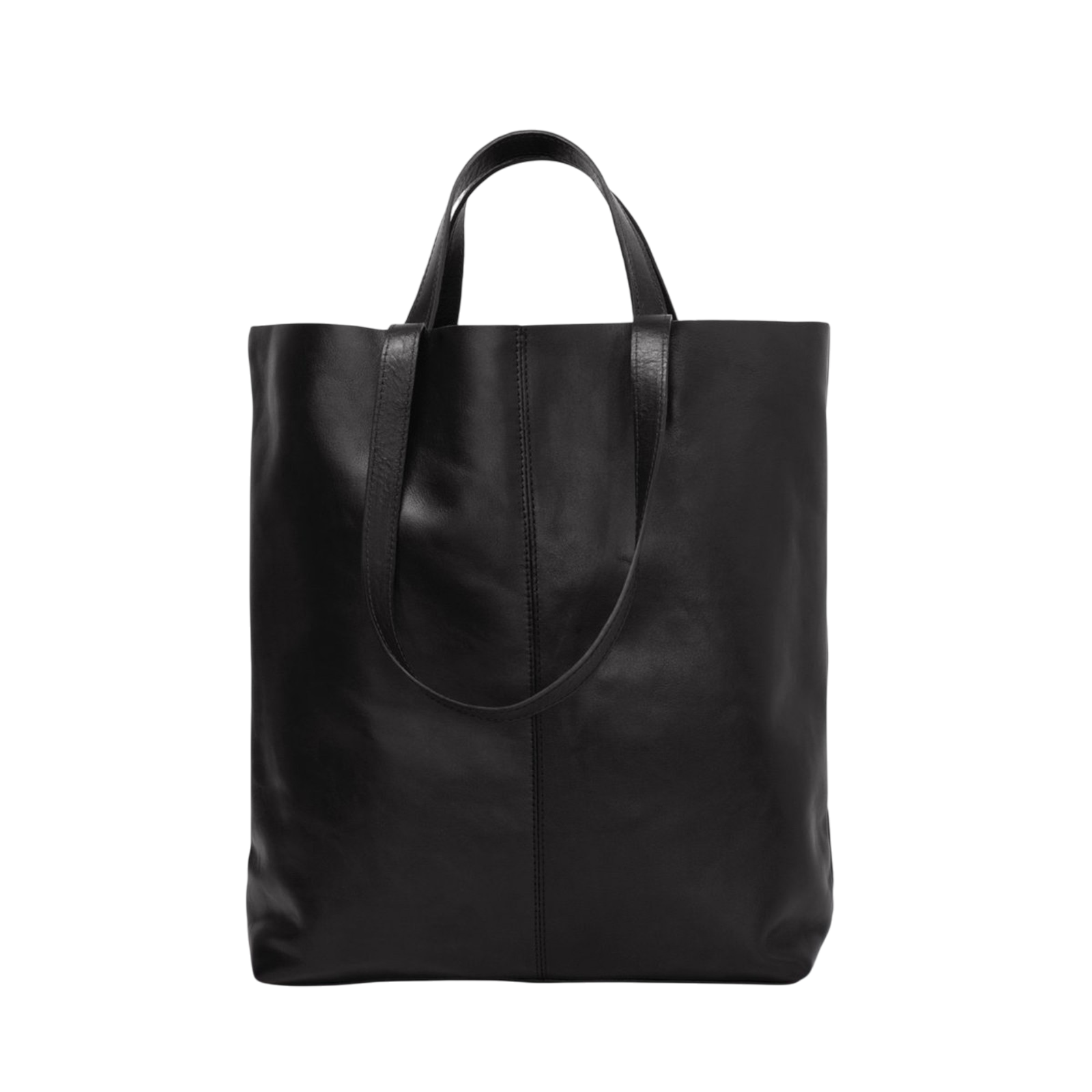 Straps Tote Bag Black