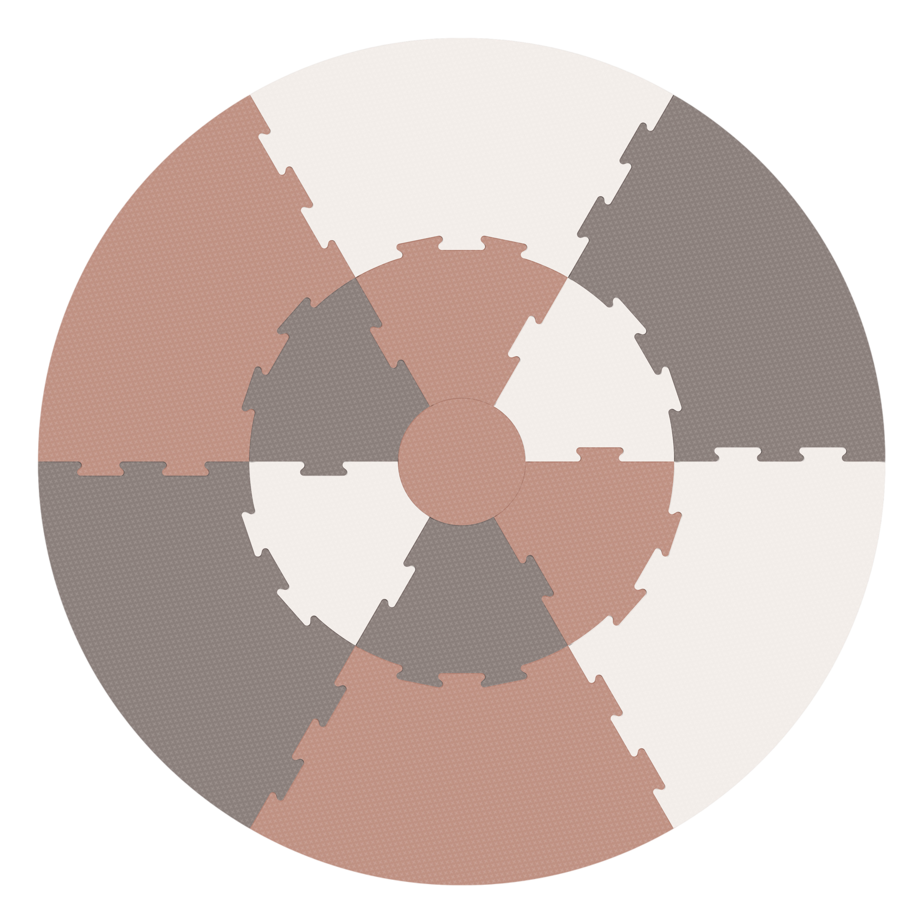 Play mat, rustic plum