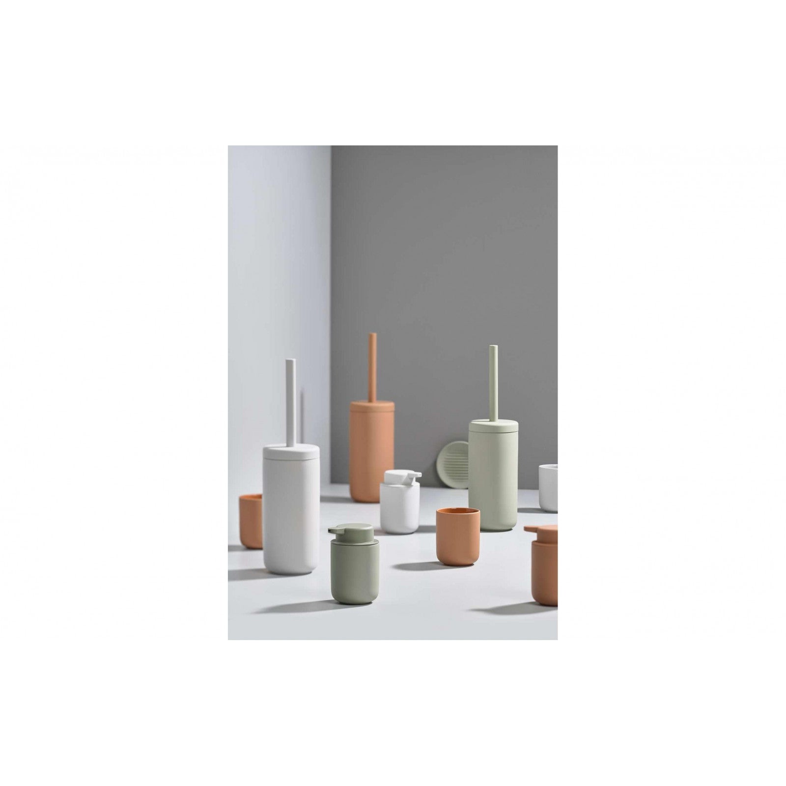 Brosse à WC UME, vert olive