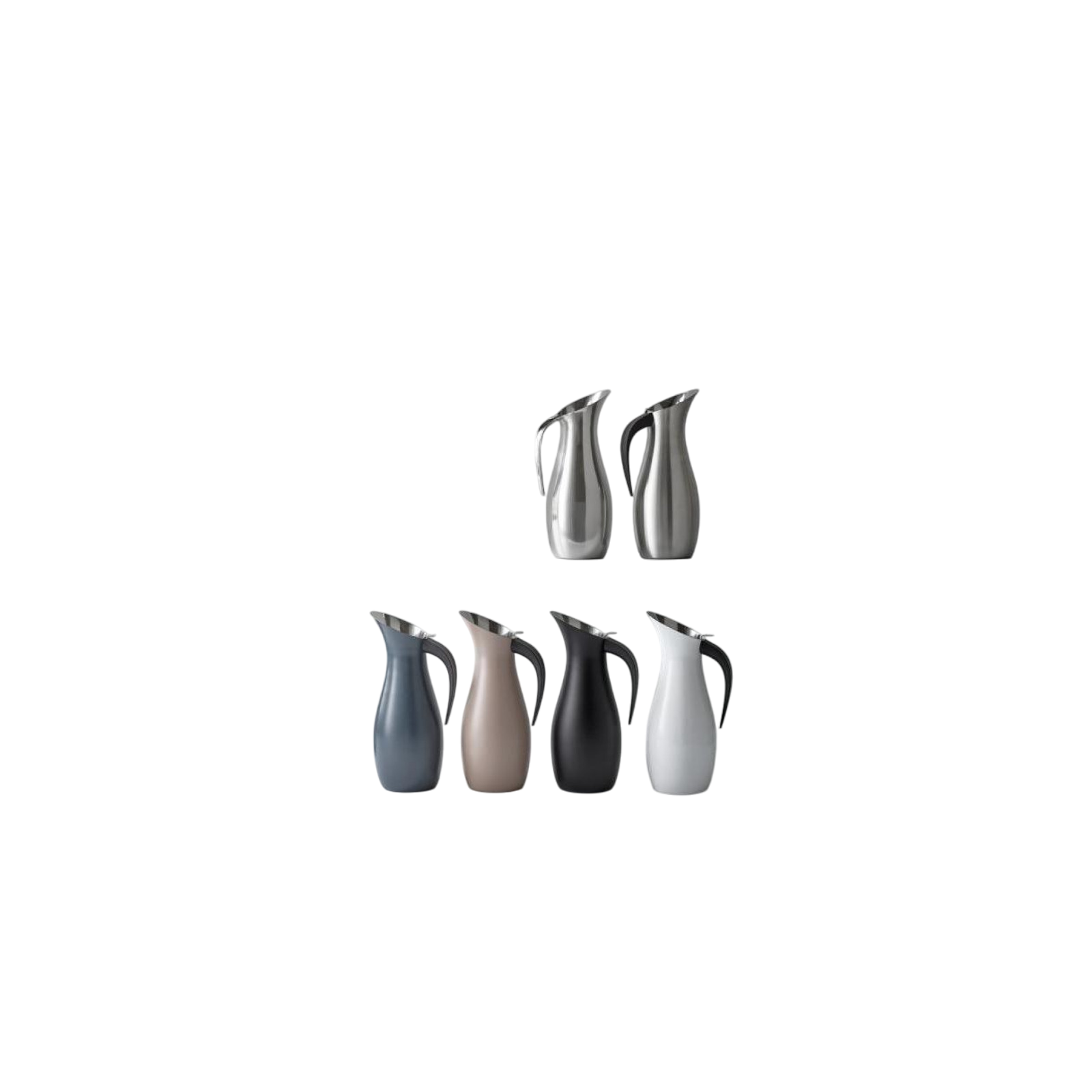 Water carafe 1.7 l, black