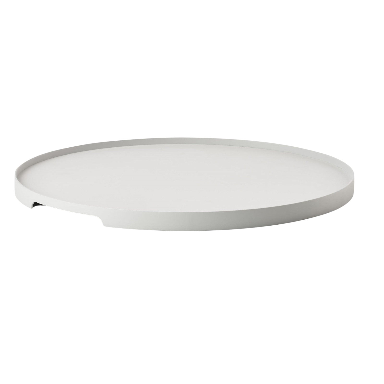 Serving platter Singels 35 cm, round, gray