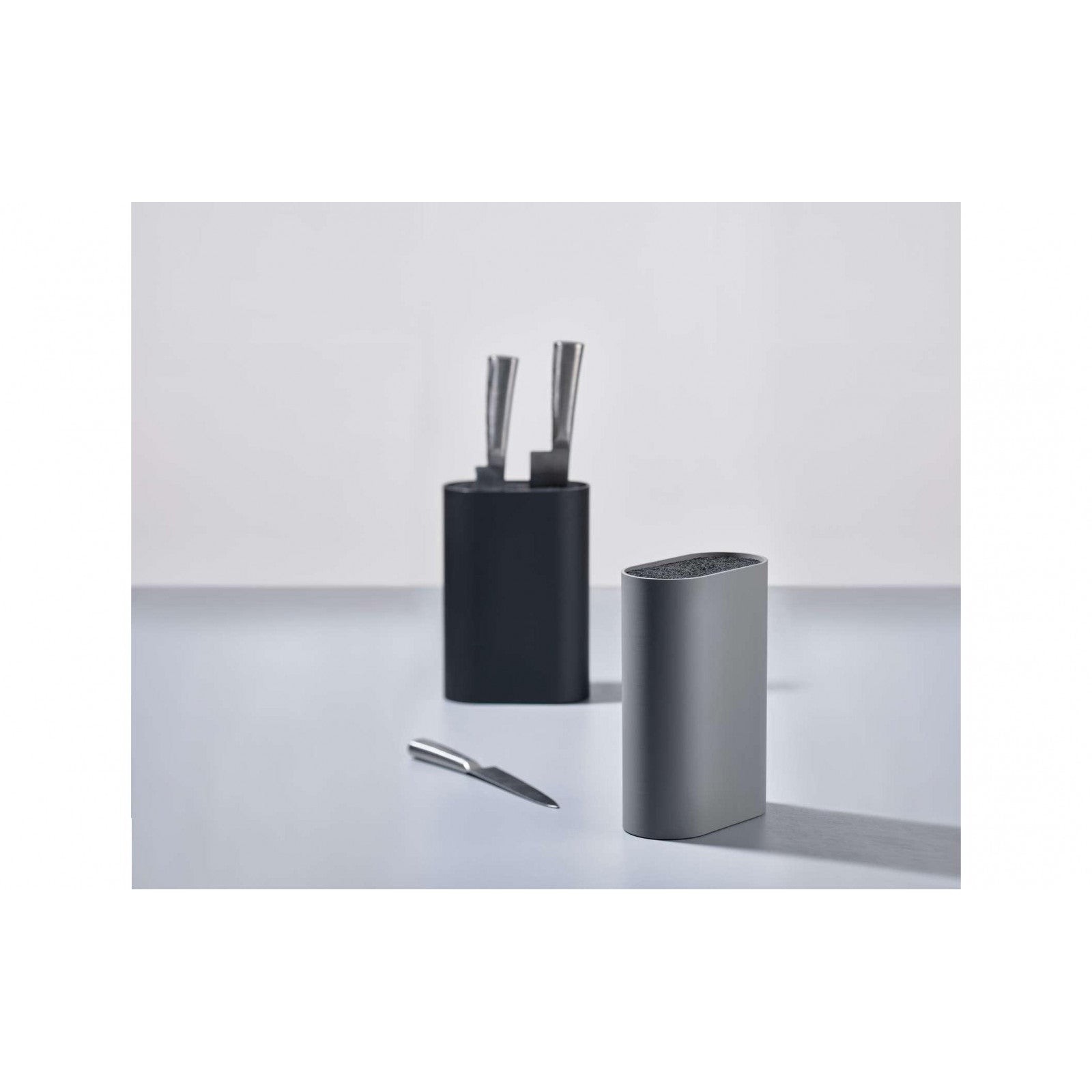 Messerblock Singles, Grau