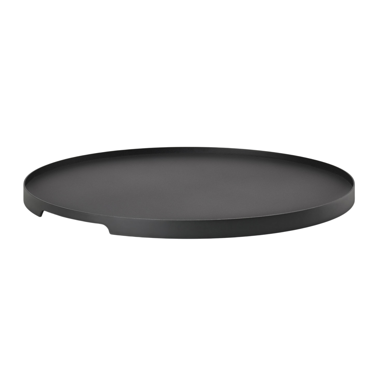 Serving platter Singles 35 cm, round, black