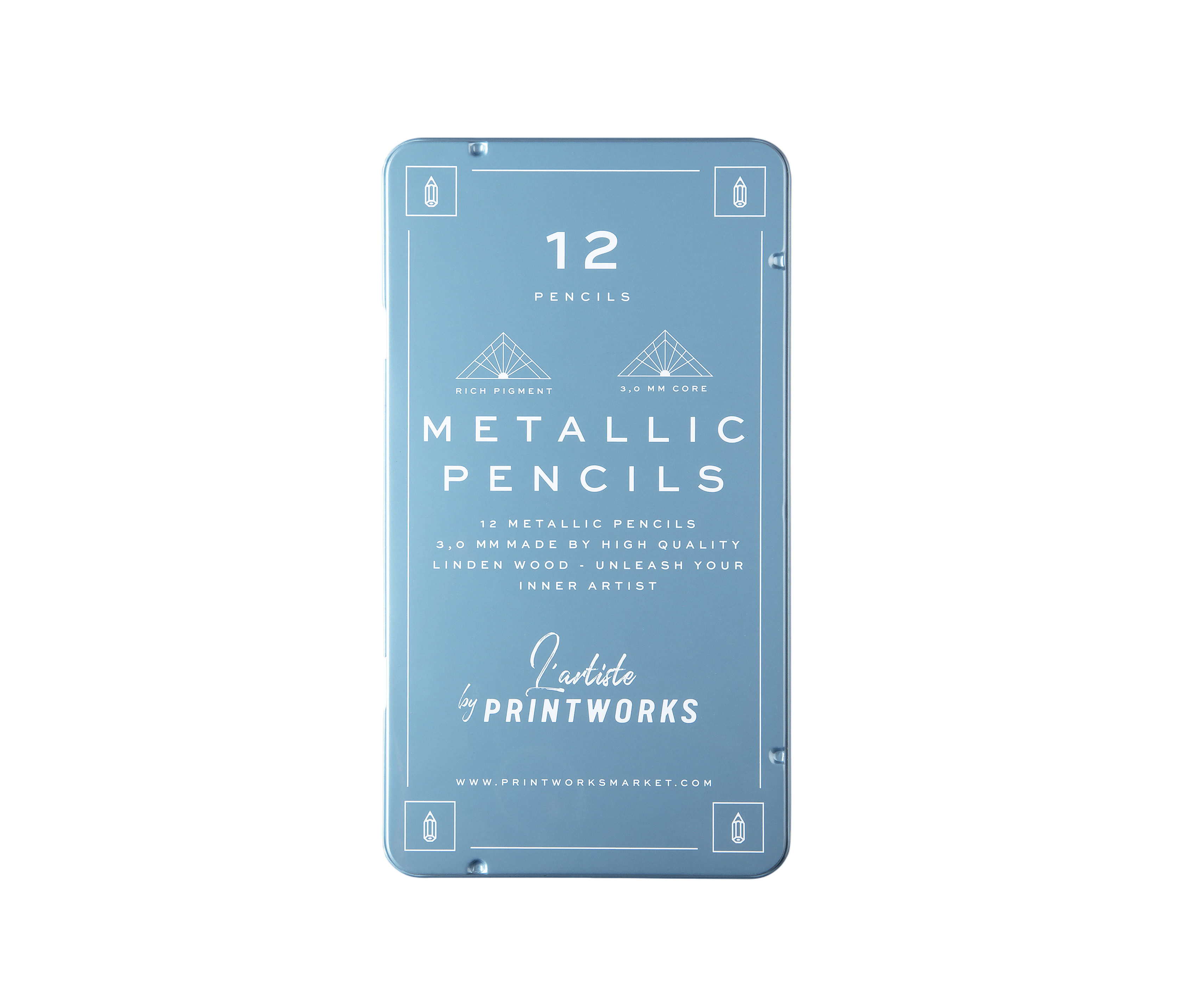 Metallic Pencils, multi