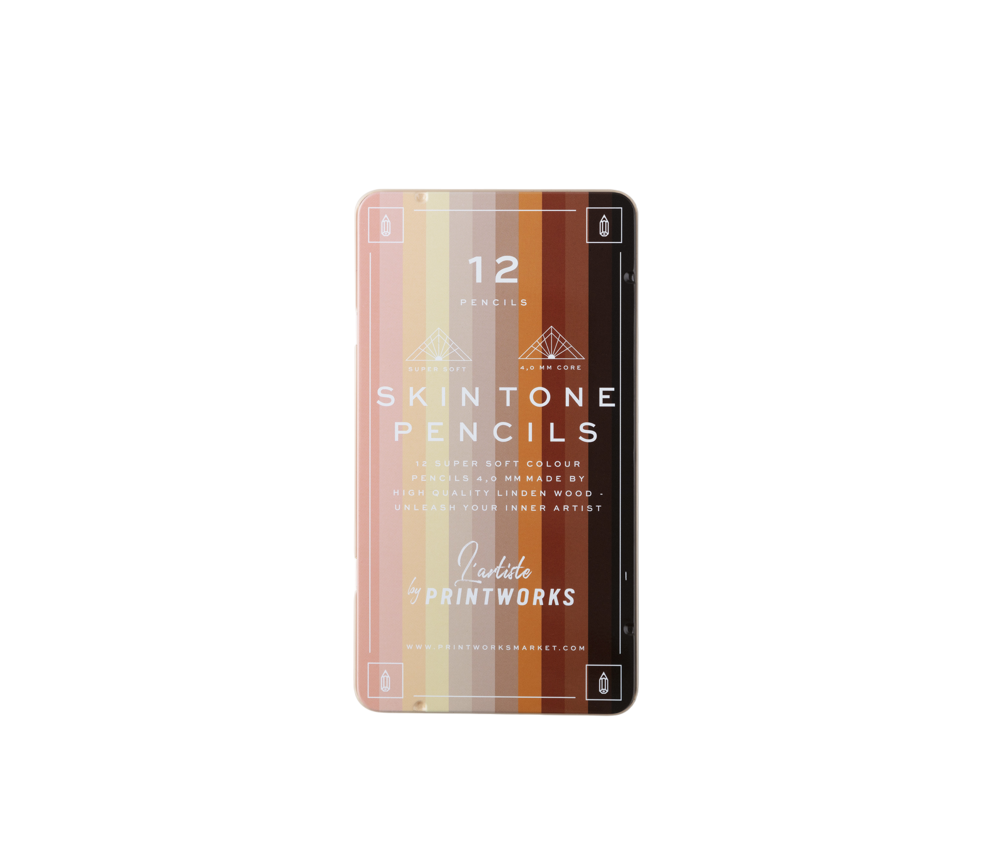 Skin Tone Pencils, multi