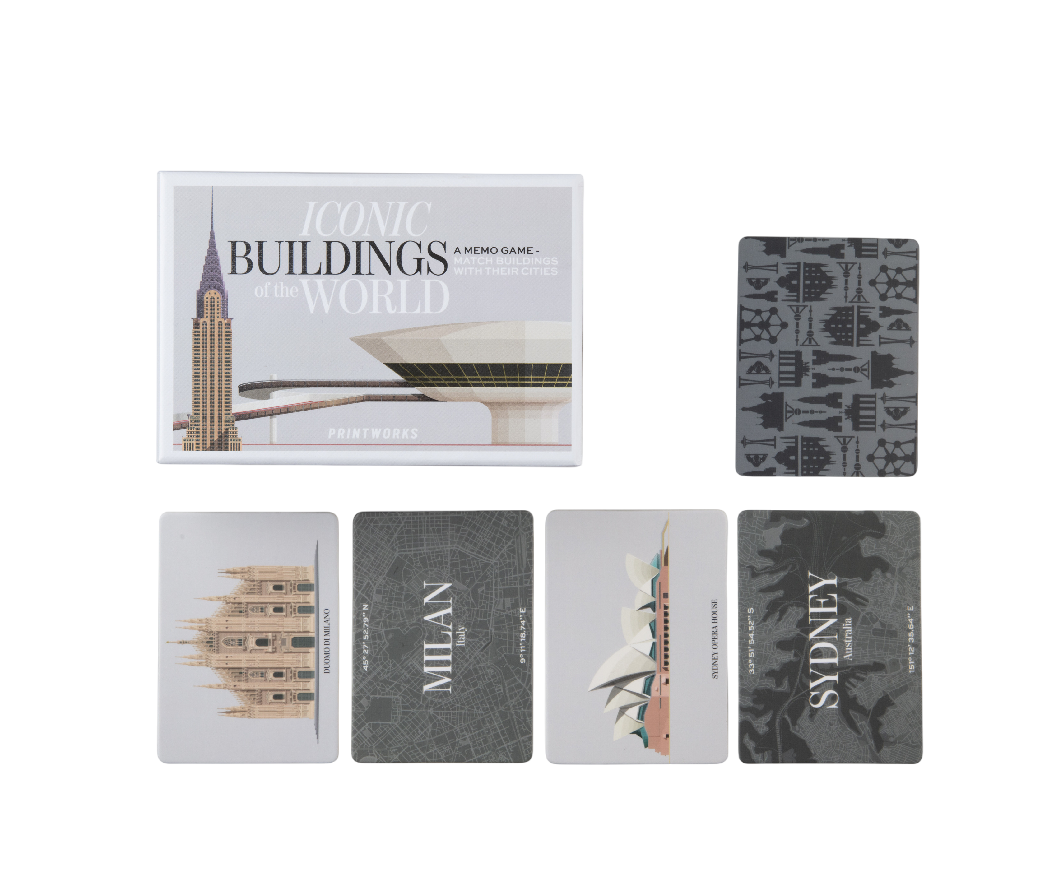 Game Iconic Building Memory gray