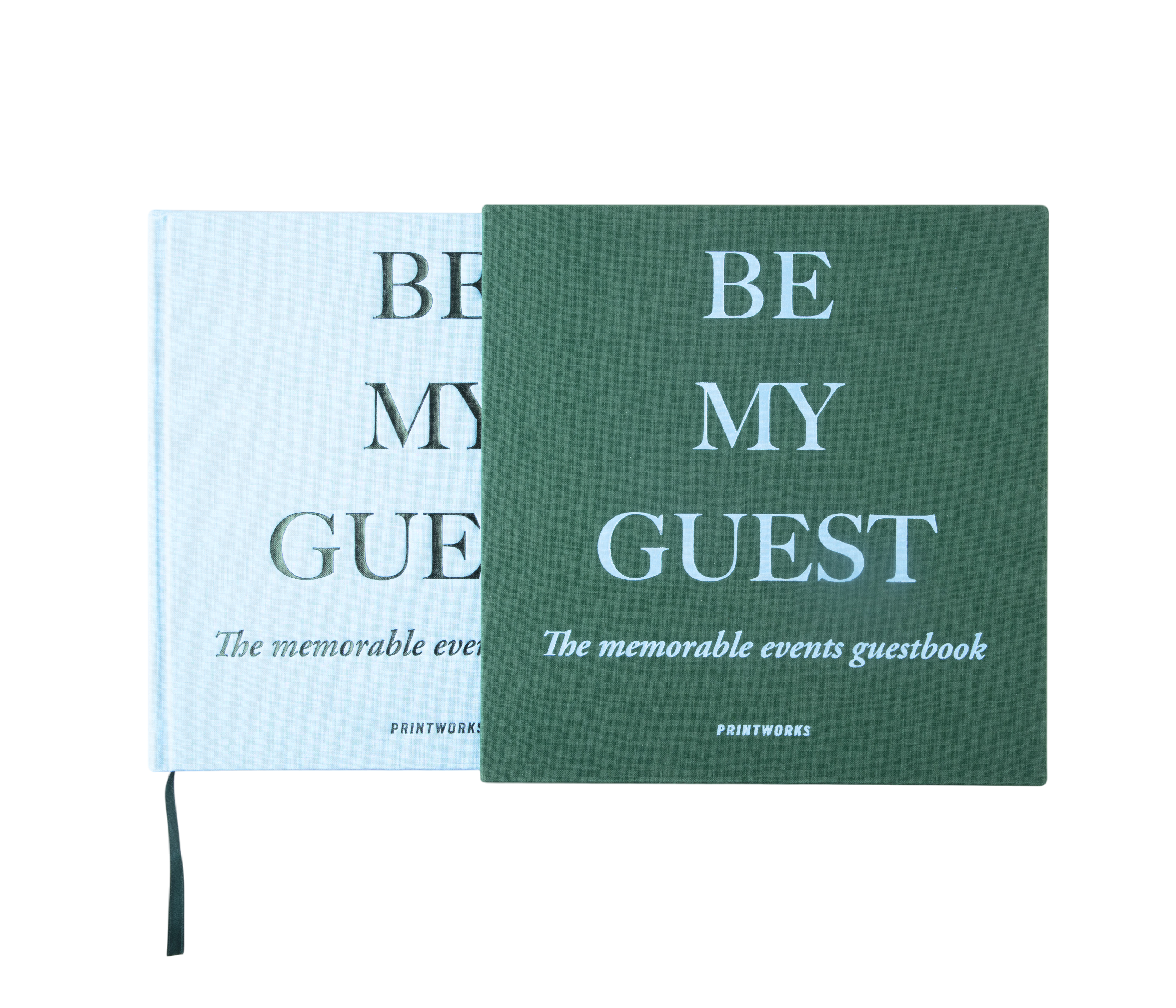 Buch Gästebuch Green, Blue