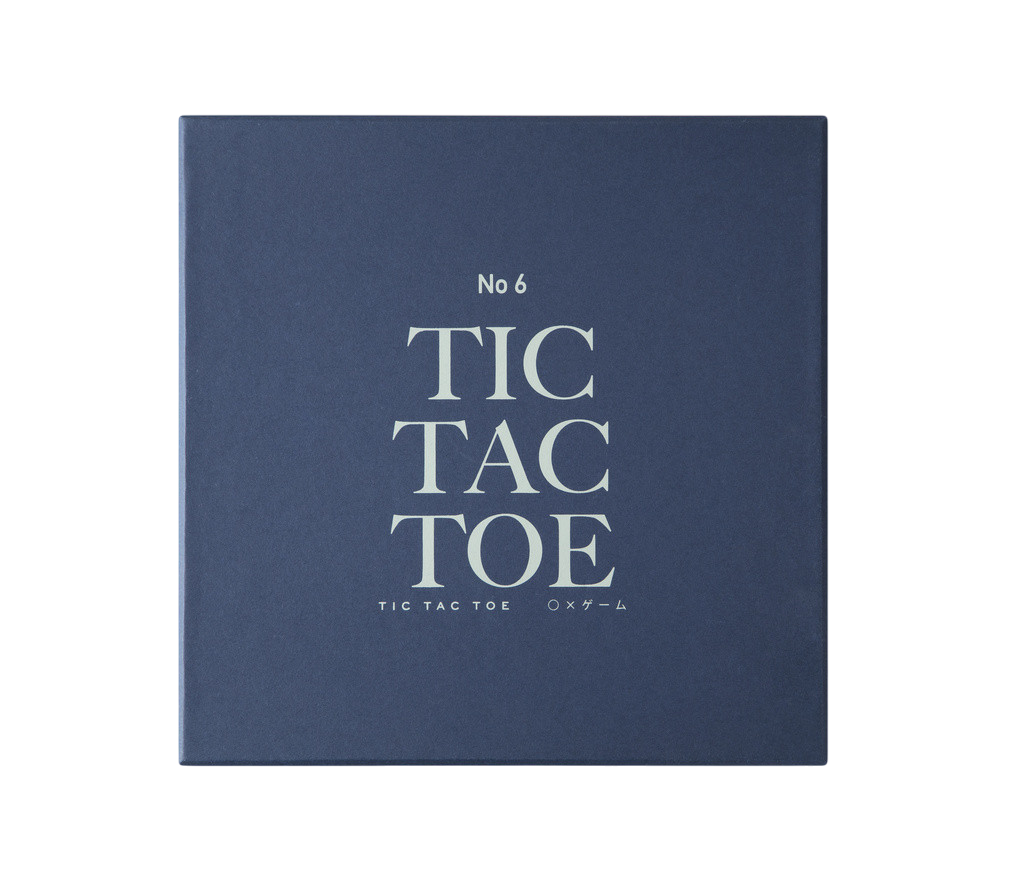 CLASSIC Tic Tac Toe game dark blue