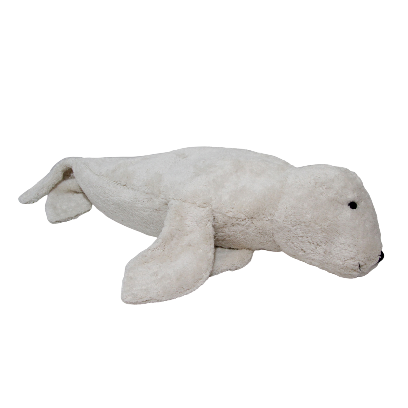 Senger organic cuddly and warm animal seal large white