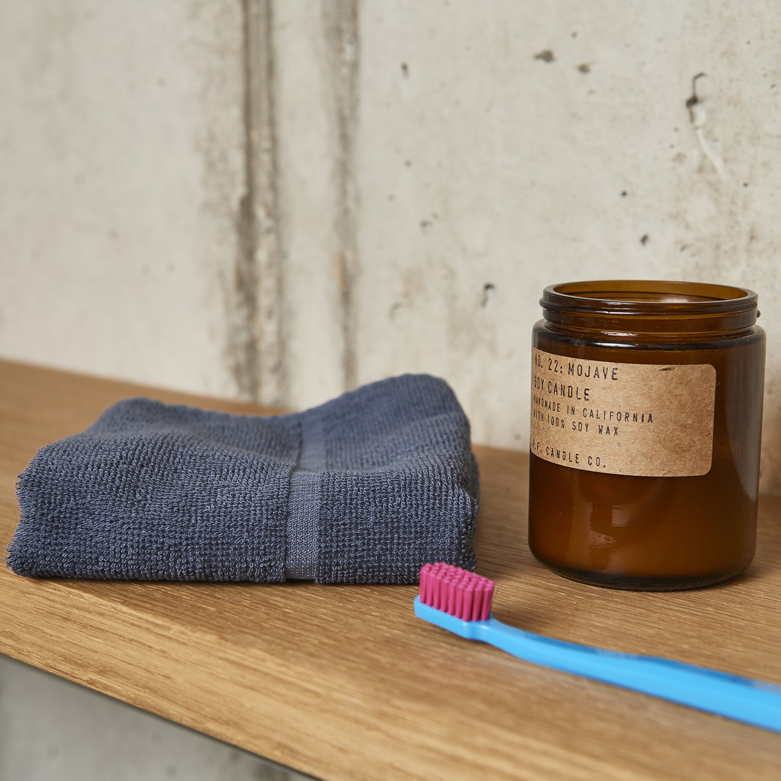 Tilda indigo guest towel 30x50cm